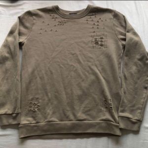 forever 21 // distressed tee